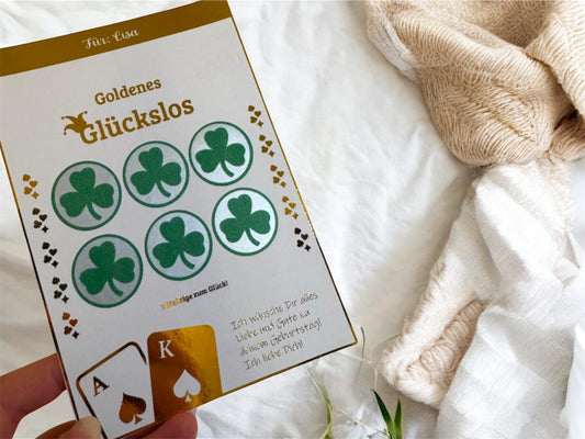 Goldenes Glückslos – Casino-Rubbellos im Slot-Machine-Design | Glücksticket, Rubbelkarte & Gutschein | Perfekte Geschenkidee für jeden Anlass